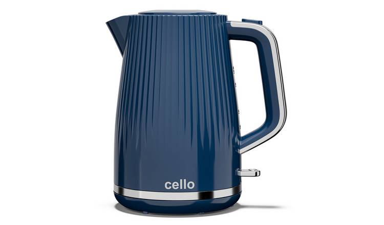 Cello Textured Rapid Boil Kettle - Nocturne Navy Blue
