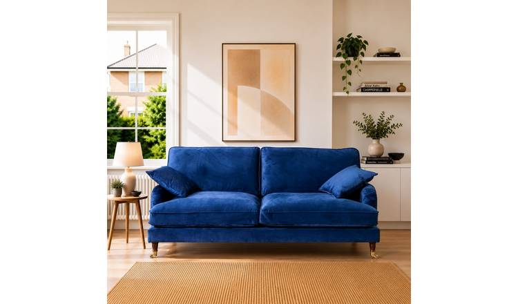 Artemis Home Mackenzie 4 Seat Sofa - Blue
