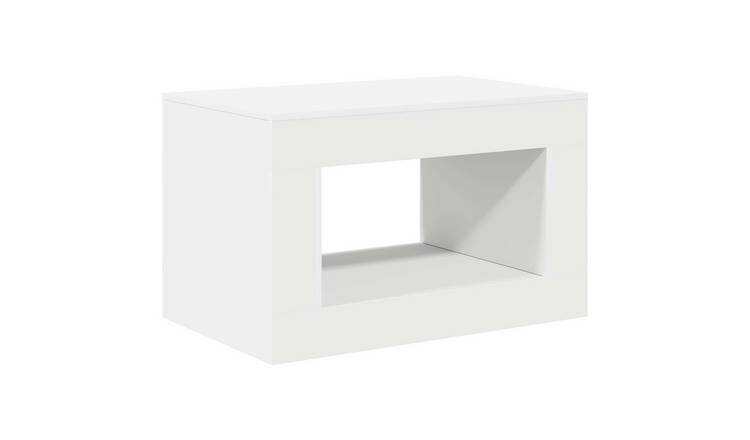 Walplus Side Table - White - 80.5 x 50 x 50 cm