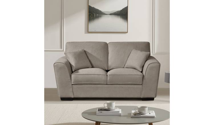 Artemis Home Arlington 2 Seat Fabric Sofa - Brown