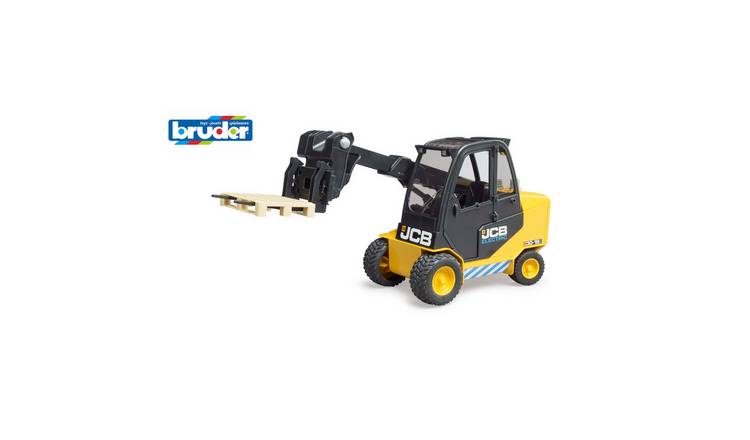 Bruder 1:16 JCB Teletruk Forklift with Pallet - Yellow