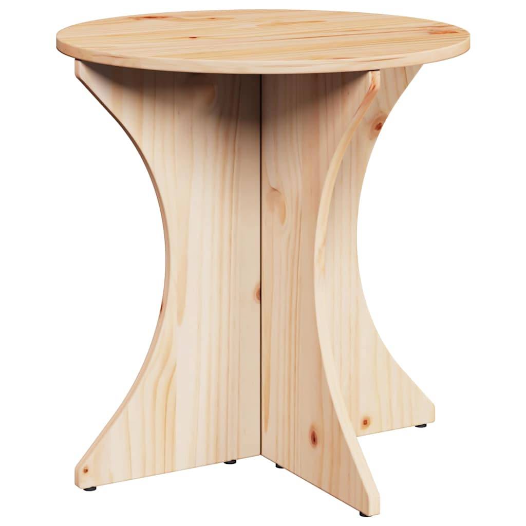 Walplus Pack of 3 Coffee Table - Natural - 46 x 46 x 47 cm - Image 4