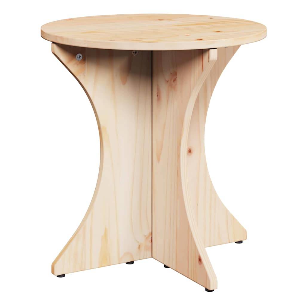 Walplus Pack of 3 Coffee Table - Natural - 46 x 46 x 47 cm - Image 5