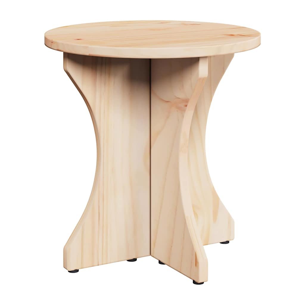 Walplus Pack of 3 Coffee Table - Natural - 46 x 46 x 47 cm - Image 6