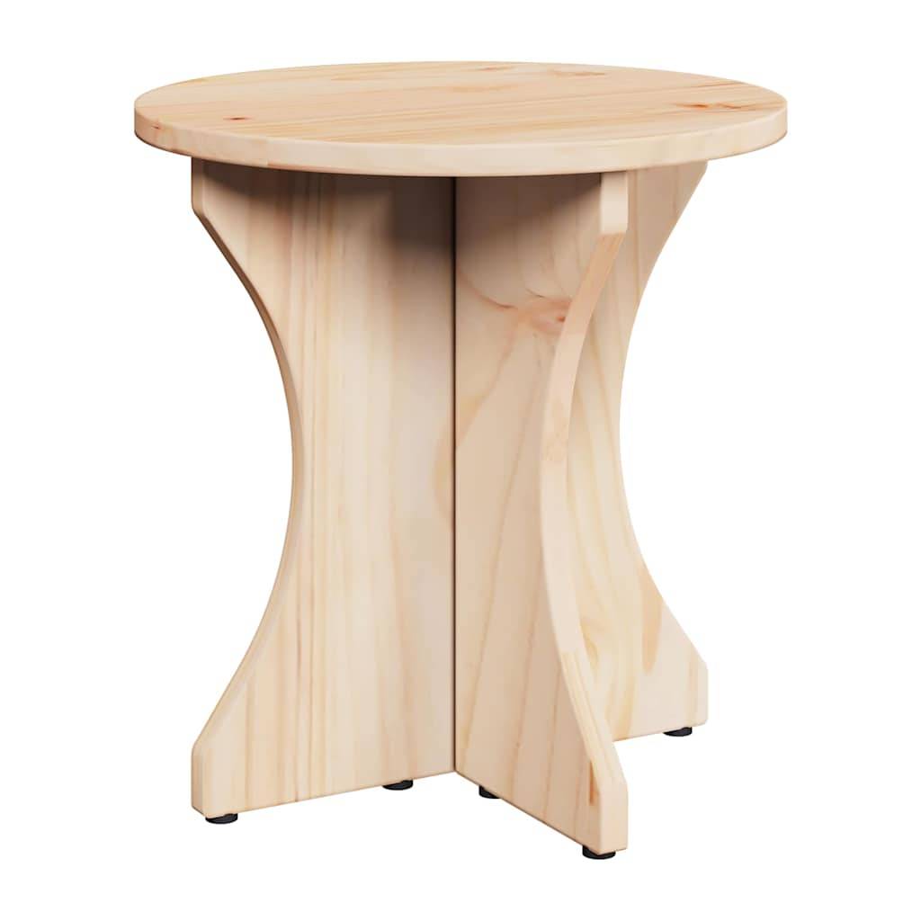 Walplus Pack of 3 Coffee Table - Natural - 46 x 46 x 47 cm - Image 6