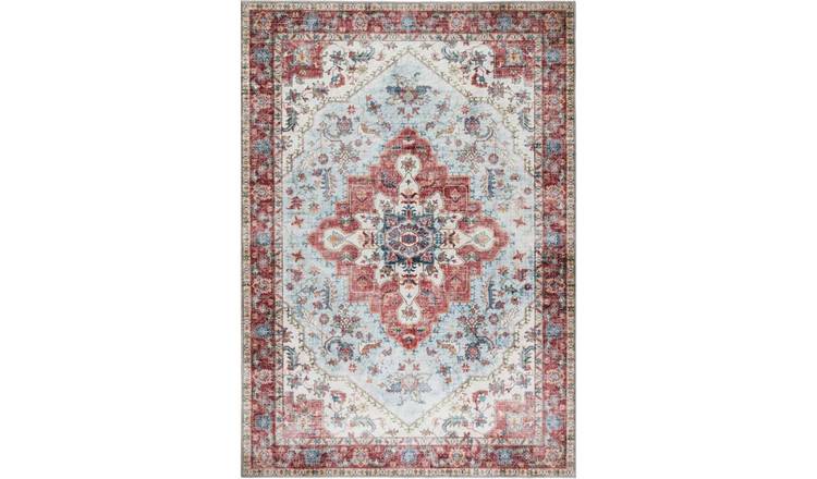 The Rugs Red Origins Vintage Rug - 80 x 150cm