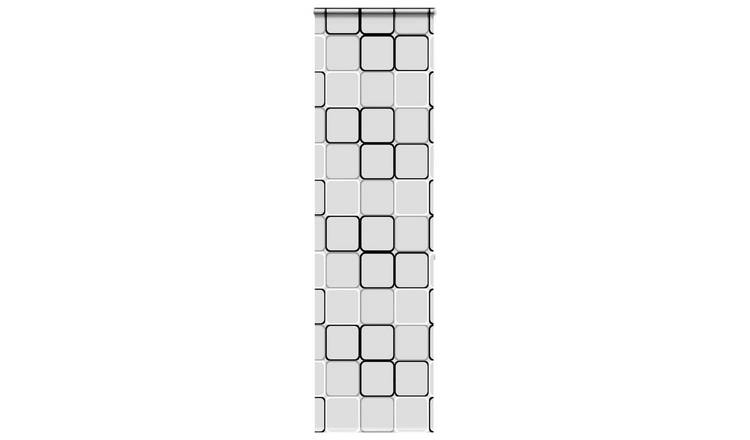 Walplus Cassette PEVA Square Shower Roller Blind - 60 x 240 cm