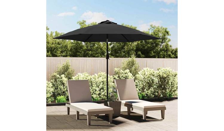 Walplus Replacement for Outdoor Parasol - Anthracite - 300 cm