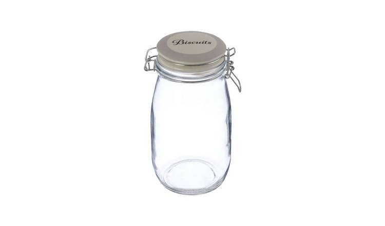 Orsina Diego Biscuit Glass Storage Jar 1500ml