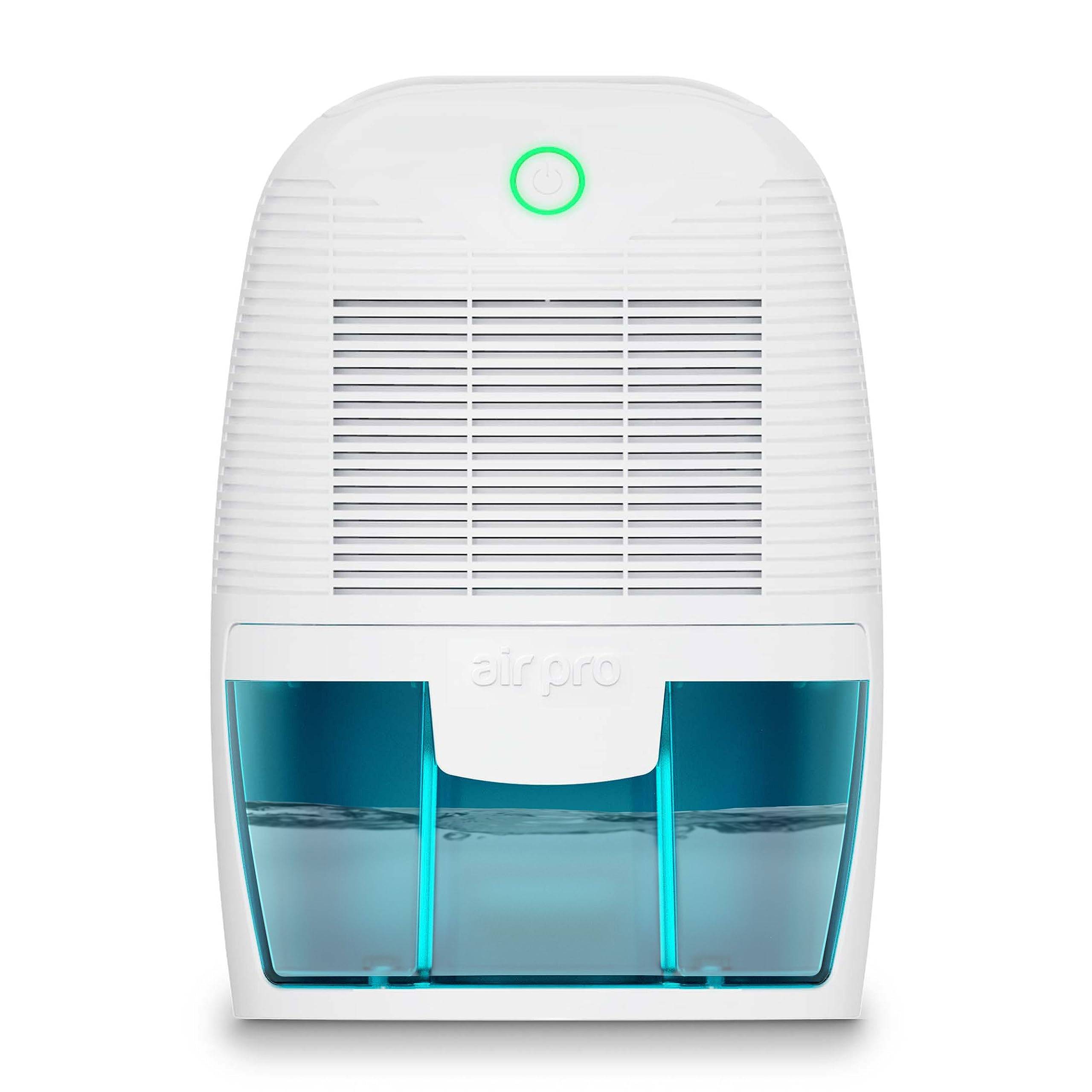 Air Pro 600ml Mini Dehumidifier Portable with Mould & Damp Remover - Turquoise - Image 1