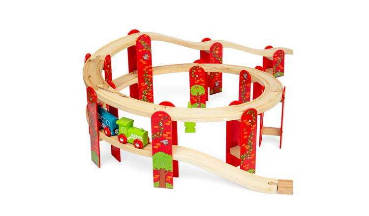 Bigjigs Rail High Level Expansion Pack - 3 Years +