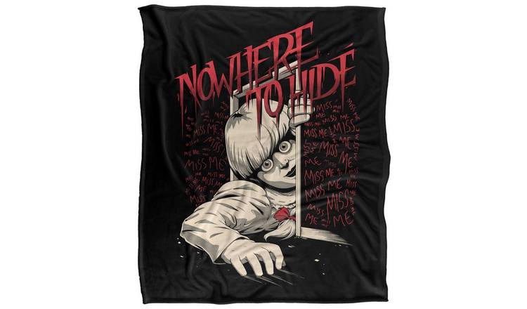 The Conjuring 2 Nowhere To Hide Soft Touch Blanket - 152cm x 127cm