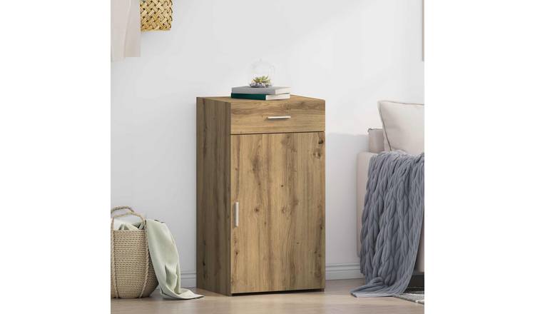 Walplus Sideboard - Artisan Oak - 50 x 42.5 x 93 cm