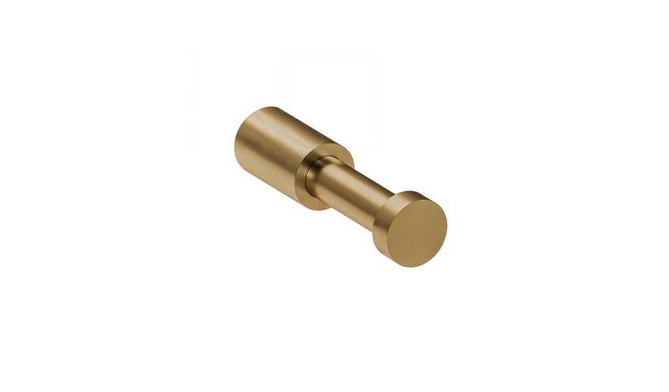 Cosmic Logic Towel Hook - Brushed Gold Pvd