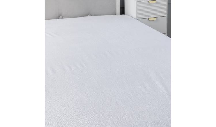 Snug City Waterproof Terry Towel Fitted Mattress Protector – Cot