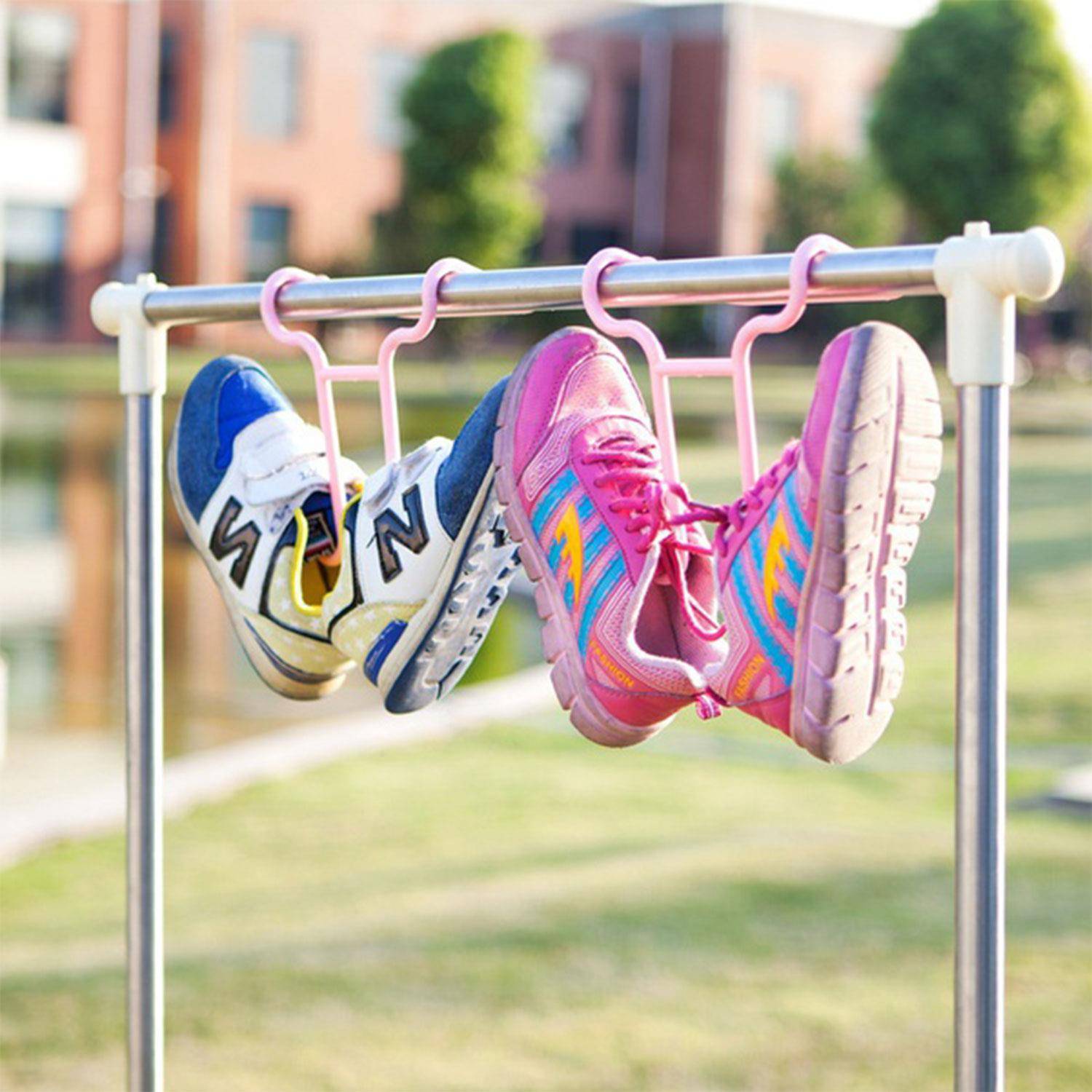 Haven Space Saving Shoe Holder Organiser For Wardrobe Storage - Assorted Colour - Image 3