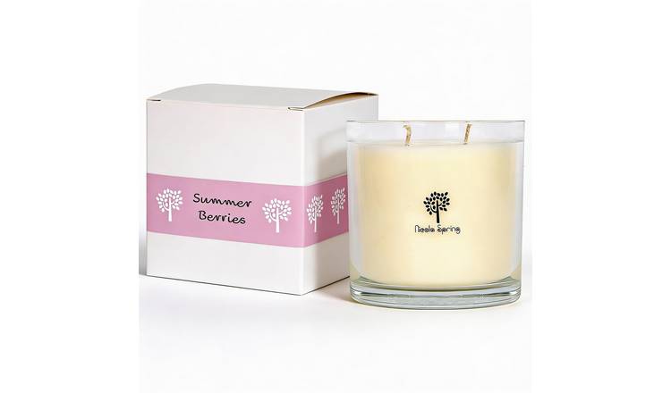 Nicola Spring 400ml Soy Wax Scented Candle - Summer Berries