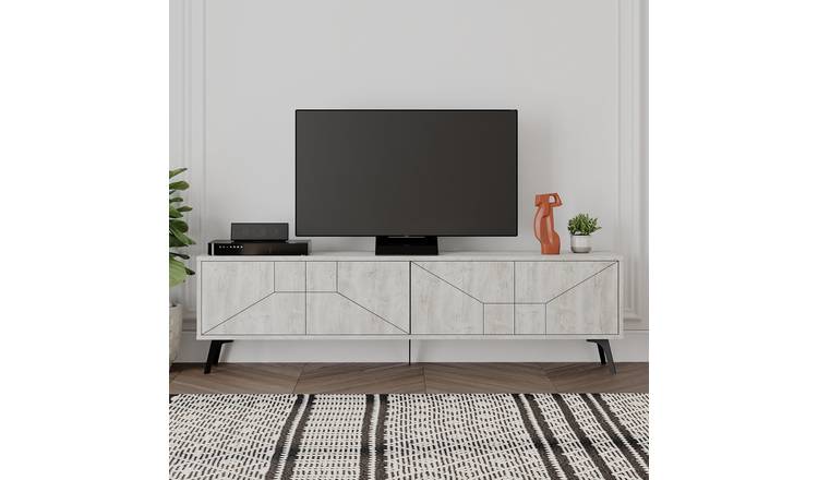 Decortie Dune Particleboard TV Unit - Cream