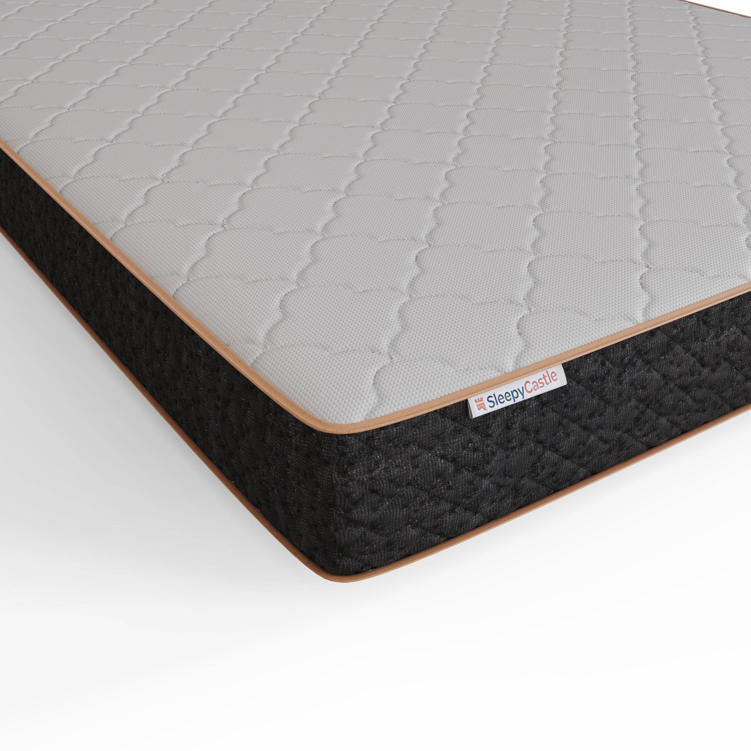 GFW Dakota Double Chenille End Lift Ottoman Bed with Mattress - Platinum - Image 8