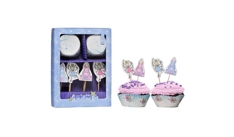 Orsina Cupcake Cases And Toppers Set - Diva Fairy