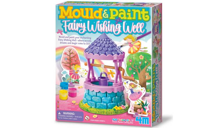 4M Mould & Paint Fairy Wishing Well - 5 Years +