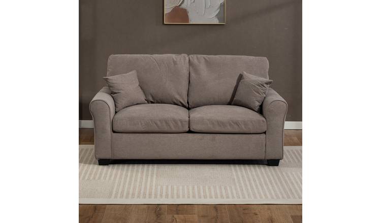Artemis Home Lewiston Fabric Pull Out Sofabed - Brown