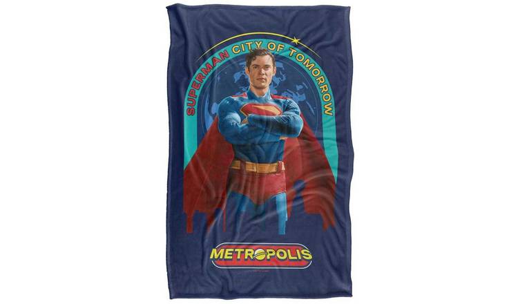 Superman 2025 City Of Tomorrow Blanket - 147cm x 91cm