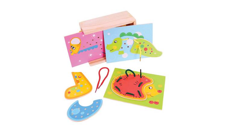 Bigjigs Toys Lacing Animals - 3 Years +