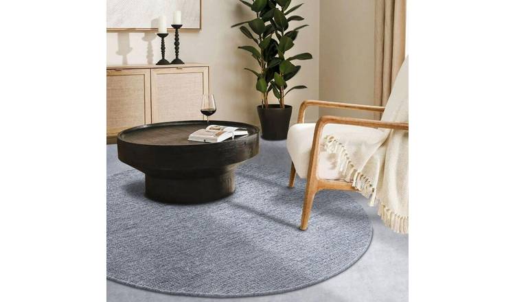 Villeroy & Boch Grey 1748 Francois Handmade Wool Round Rug - 200cm
