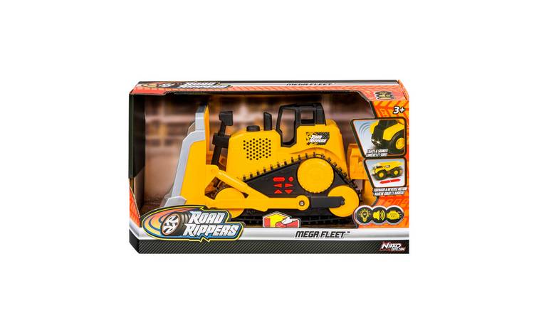Nikko Mega Fleet 12" Bulldozer Light and Sound Toy Vehicle