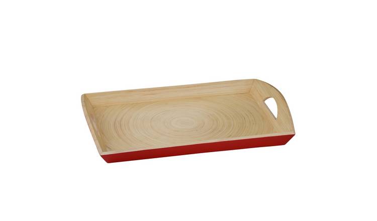 Orsina Kyoto Rectangular Serving Tray – Red