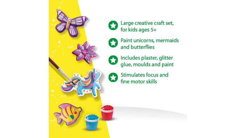 SES Creative Casting & Painting Mega Box- Unicorn and Mermaid