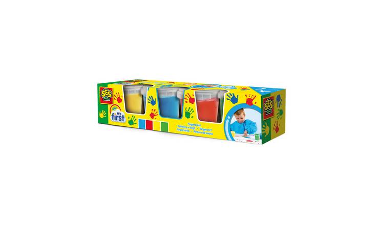SES Creative My First Finger Paint 4 Piece Craft Set