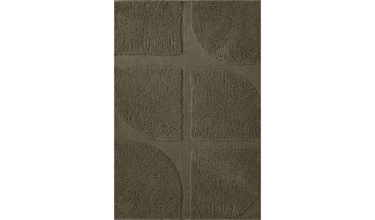Ted Baker Green Lambeth Jasper Geometric Rug - 80 x 150cm