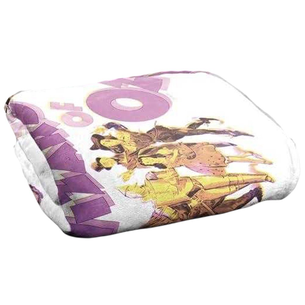 Wizard Of Oz Retro Logo Soft Touch Blanket - 147cm x 91cm - Image 3