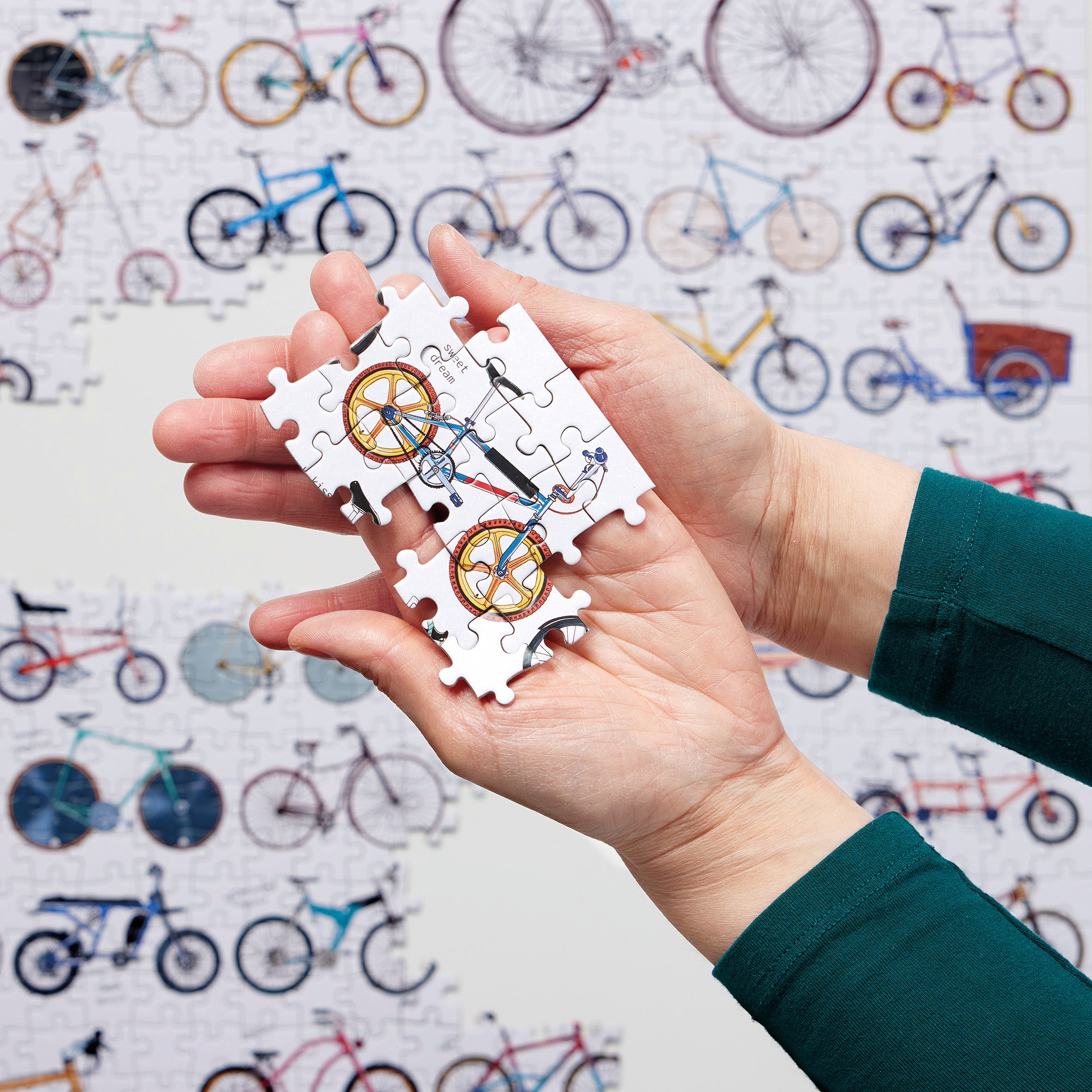Banana Panda Bicycles 1000 Piece Jigsaw Puzzle - Image 4