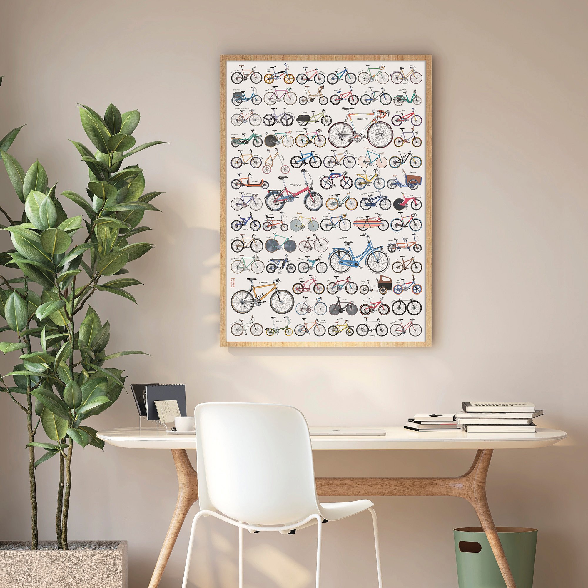 Banana Panda Bicycles 1000 Piece Jigsaw Puzzle - Image 6