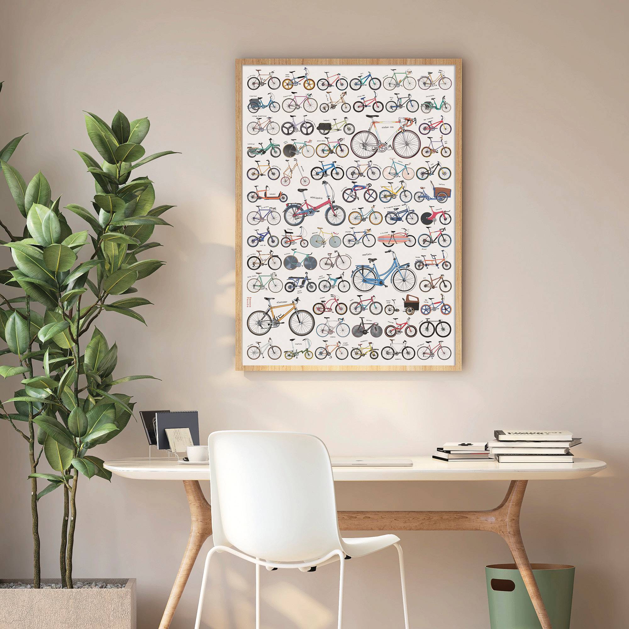 Banana Panda Bicycles 1000 Piece Jigsaw Puzzle - Image 6