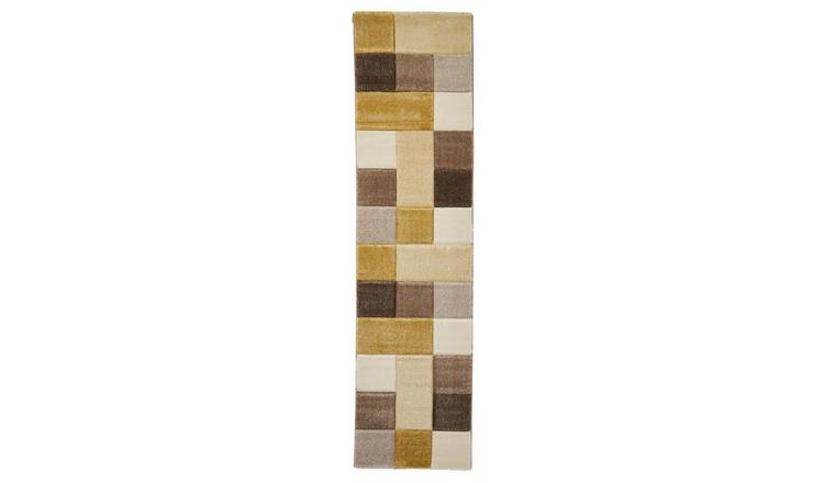 Mega Flooring Grey Handmade Geometric Rug - 60 x 230cm