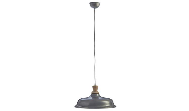 Orsina Oslo Small Pendant Light - Zinc
