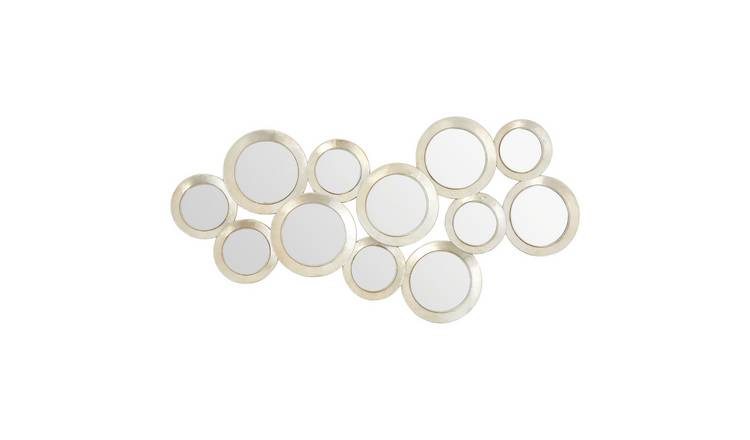 Orsina Marcia Finish Wall Mirror - Silver