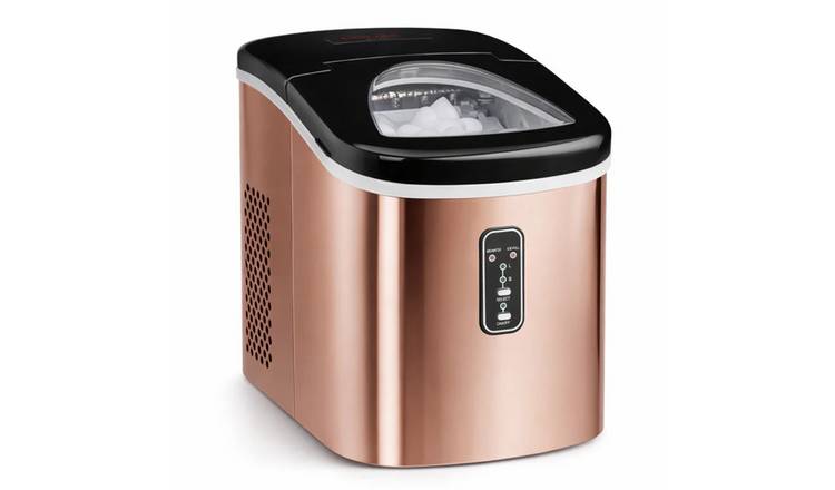 Cooks Professional Ice Maker Machine 2.2L - Makes 14KG Per Day - Copper