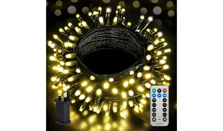 Desiretech 200 LED Outdoor String Lights 20m - Warm White