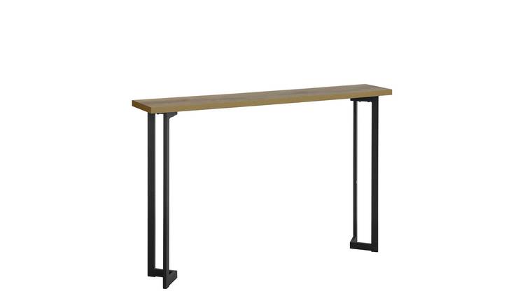 SoBuy 20cm Deep Slim Console Table with Steel Legs