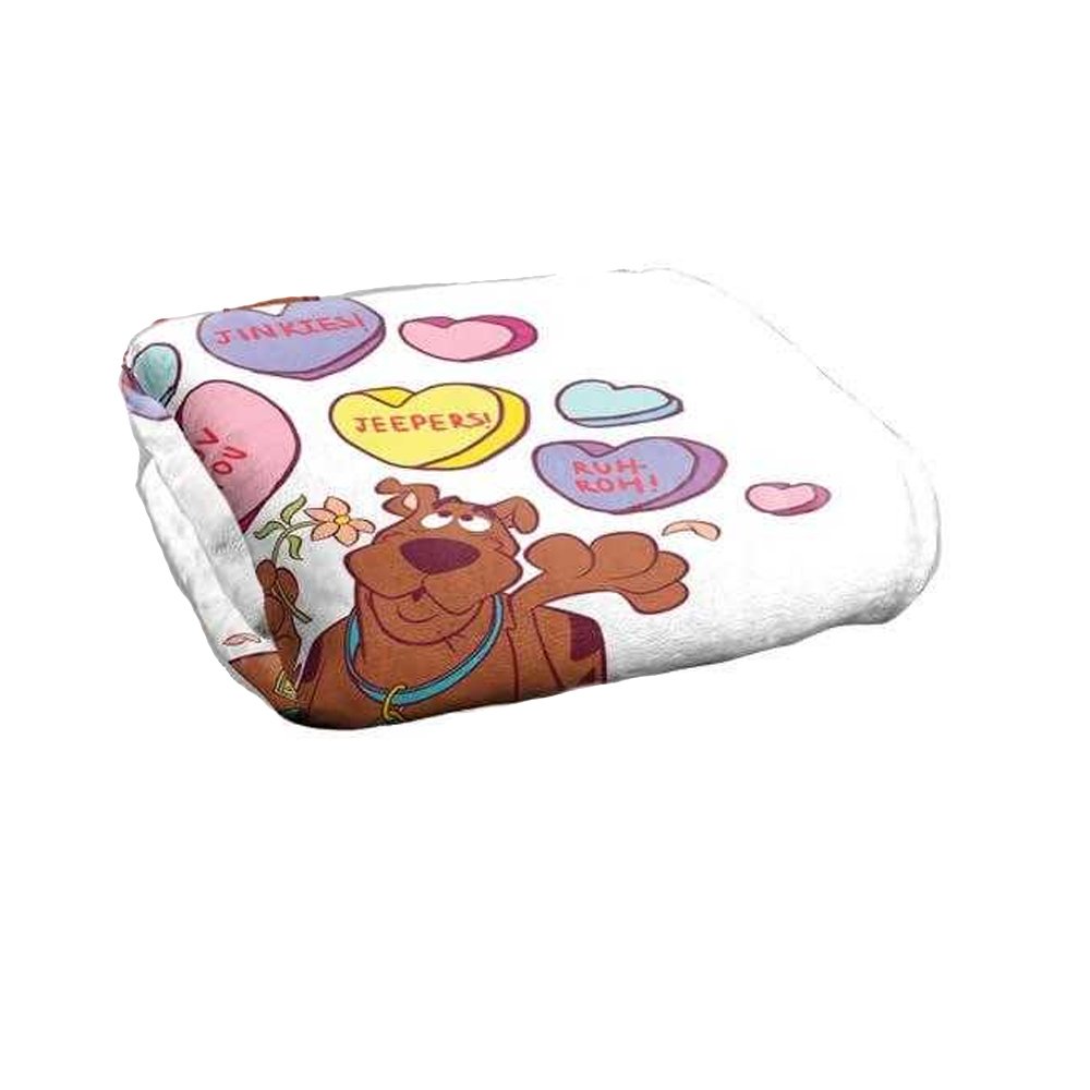 Scooby Doo Candy Soft Touch Valentine's Day Blanket - 147cm x 91cm - Image 3