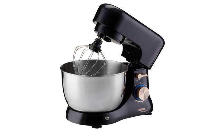 Cooks Professional 4.5L Stand Mixer with 8 Speeds - Black/Rose Gold