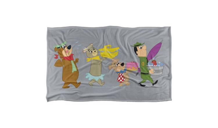 Yogi Bear Marching To The Picnic Blanket - 147cm x 91cm