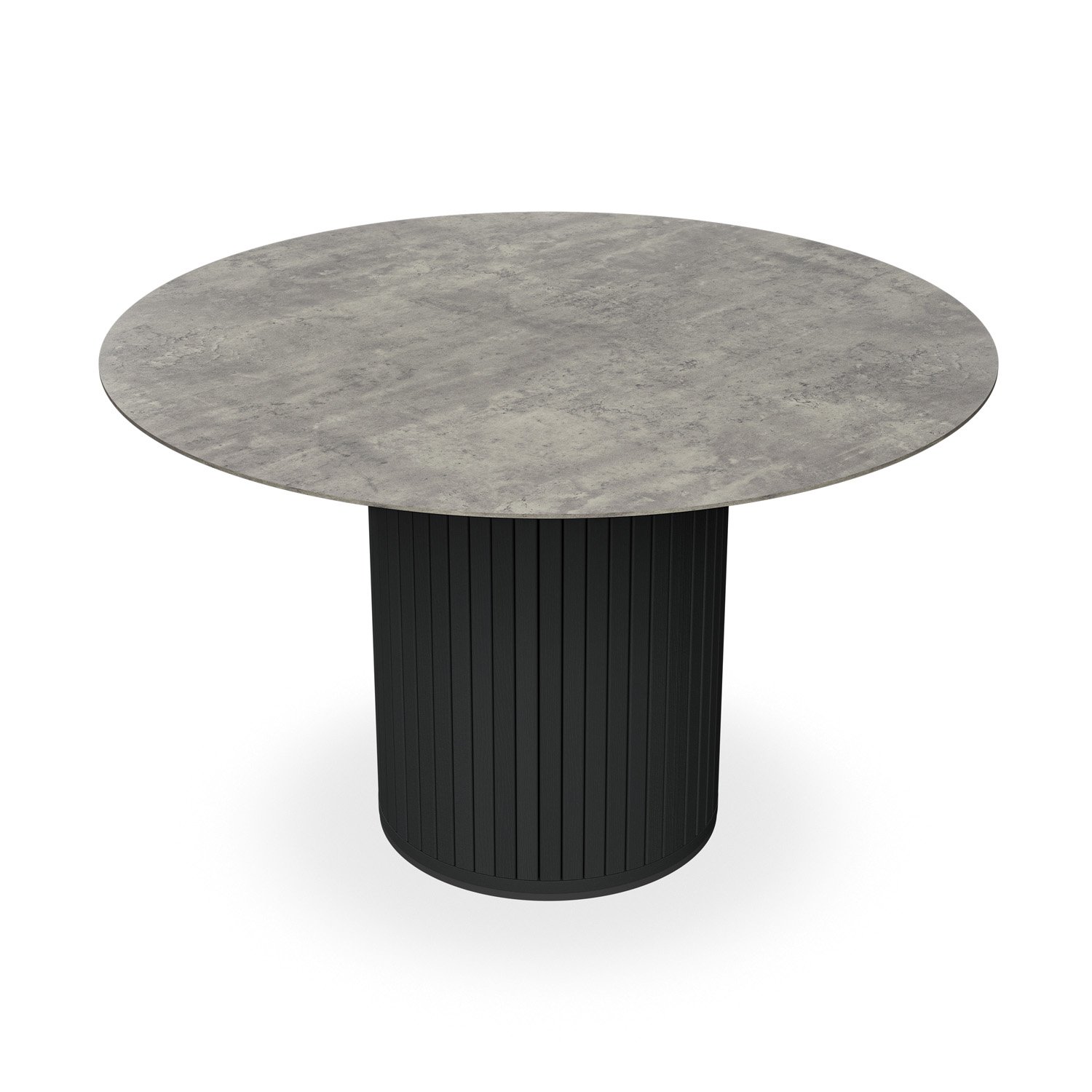 Furniture Online Arlo Anika Con Top w Black Leg Dining Table & 4 Mustard Chairs - Image 2