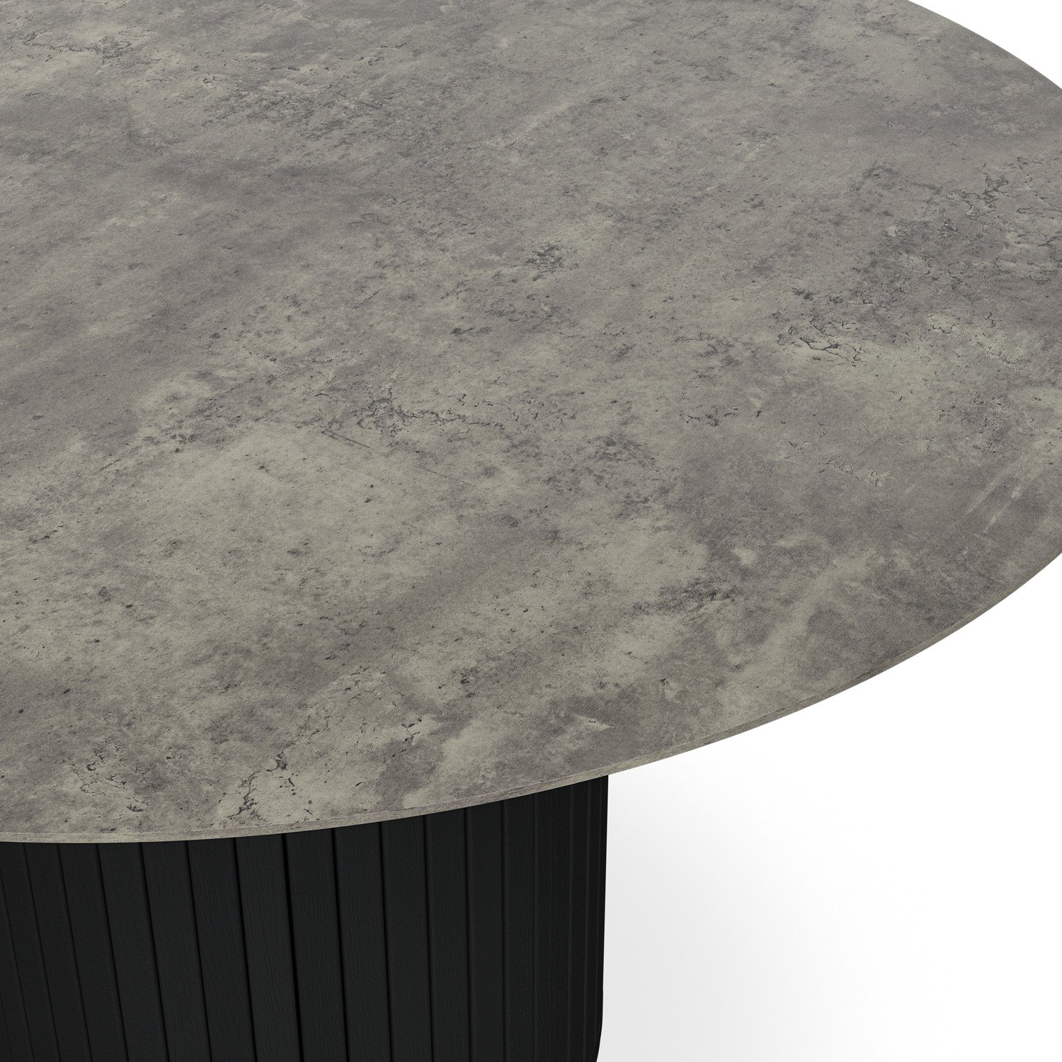 Furniture Online Arlo Anika Con Top w Black Leg Dining Table & 4 Mustard Chairs - Image 3