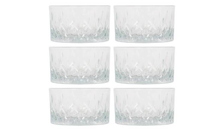 LAV Odin Glass Serving Bowls - Pack of 6